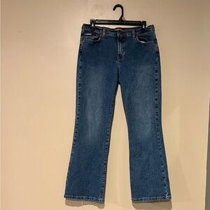 Tommy Jeans Juniors Size 13 VGT Y2K Mid Rise Boot Cut Jeans